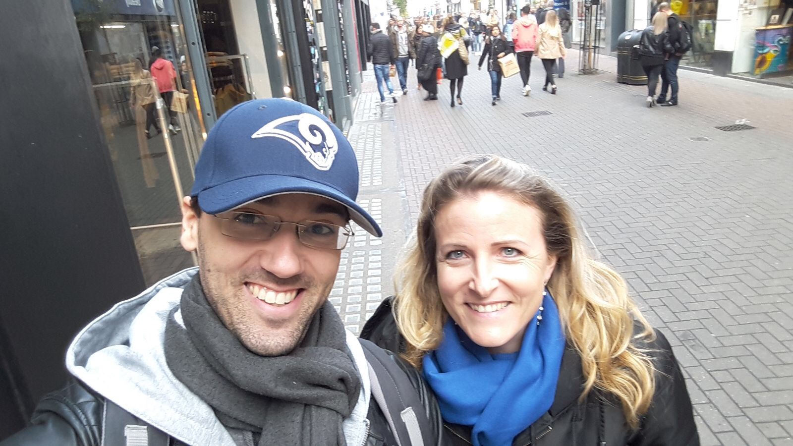 Alexandra et Benjamin Londres Octobre 2017 - 2