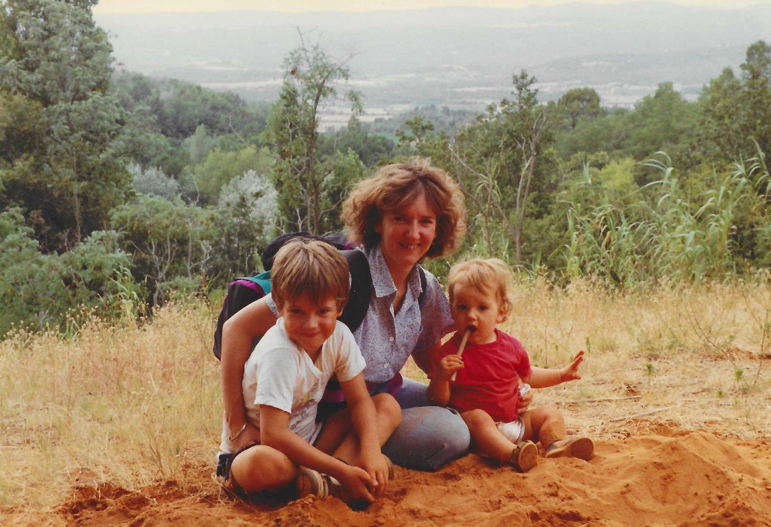 Carole, Jérémy et Benjamin à Roussillon